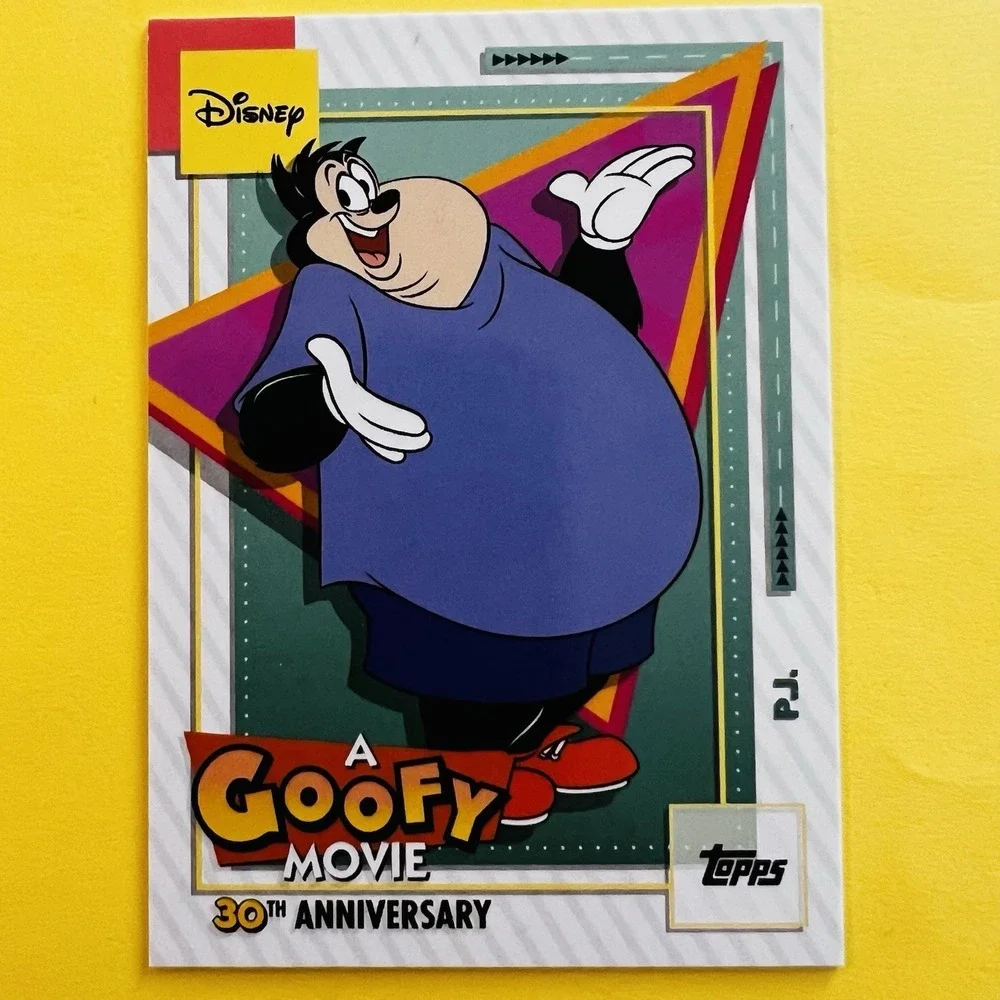 2026 Topps Disney Neon‎ P.J. AGM-3 A Goofy Movie 30th Anniversary Insert Card